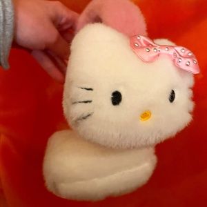Hello Kitty Fuzzy Pink Ear Muffs NWOT